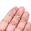 20pcs/lot 16 21 26mm Stainless Steel Waterdrop Closed Frame Teardrop Rings For DIY Earring Jewelry Makings Findings Supplies
