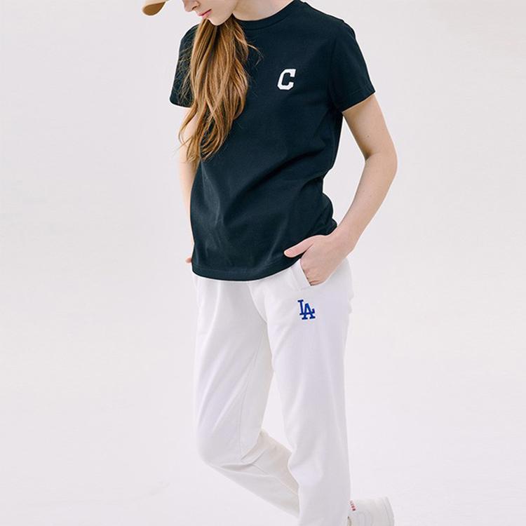 New MLB x Disney T Shirt Unisex Black 31TSK1031-45L