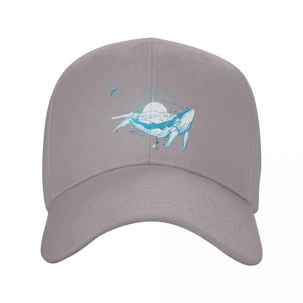 Cartoon Whale Ocean Animal Sunset Print Baseball Caps Fashion Men Women Hats Outdoor Cap Sports Baseball Hat Casquette