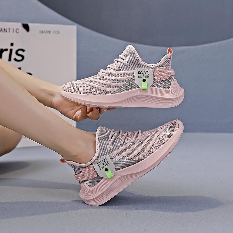 Fashion Summer New Women's Sports Shoes Fashionable Running Shoes Mesh Breathable Casual Shoes Lightweight High-quality Women Sneakers