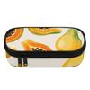 School Pencil Case Lightweight 300D Polyester Easy Open Zipper with Main Pocket Mesh Layer and Removable Pen Divider for Students