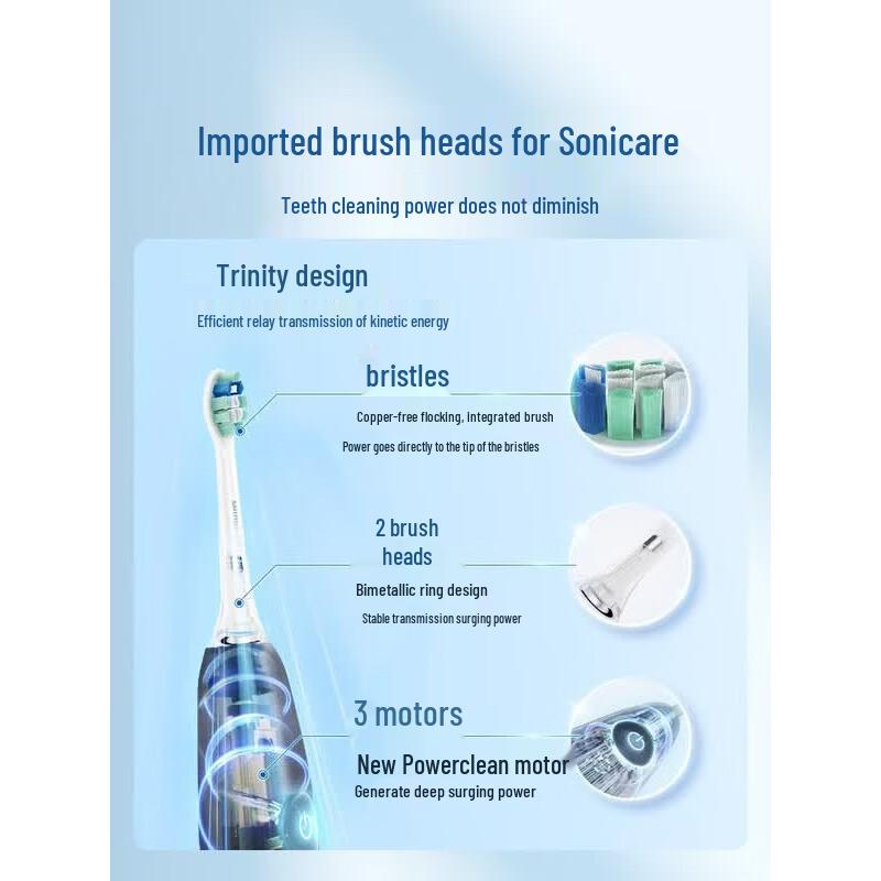 Philips DiamondClean 1 Series Sonic Electric Toothbrush CN plug (adapter included)