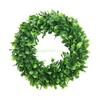24TE Spring Wreath for Front Door, Window, Wedding Party, Indoor and Outdoor Decorations, Artificial White Wreath