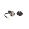 Motorcycle Ignition Switch Fuel Gas Tank Cap Lock Kit with Key Electrical Switch Set for XT600