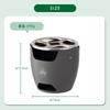 LOGOS Kamado 81064146 Grau Breite 14 x Tiefe 14 x Höhe cm CHA! Für dich (ca.) 13.5