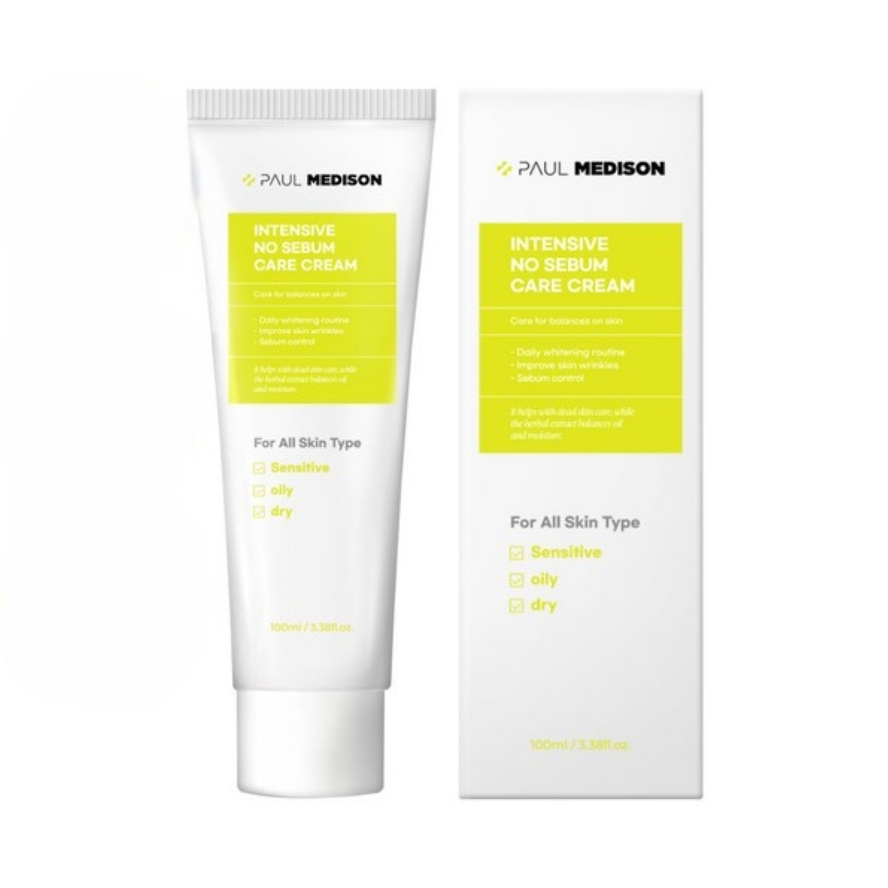 Paul Medison Intensive No Sebum Care Cream 100ml