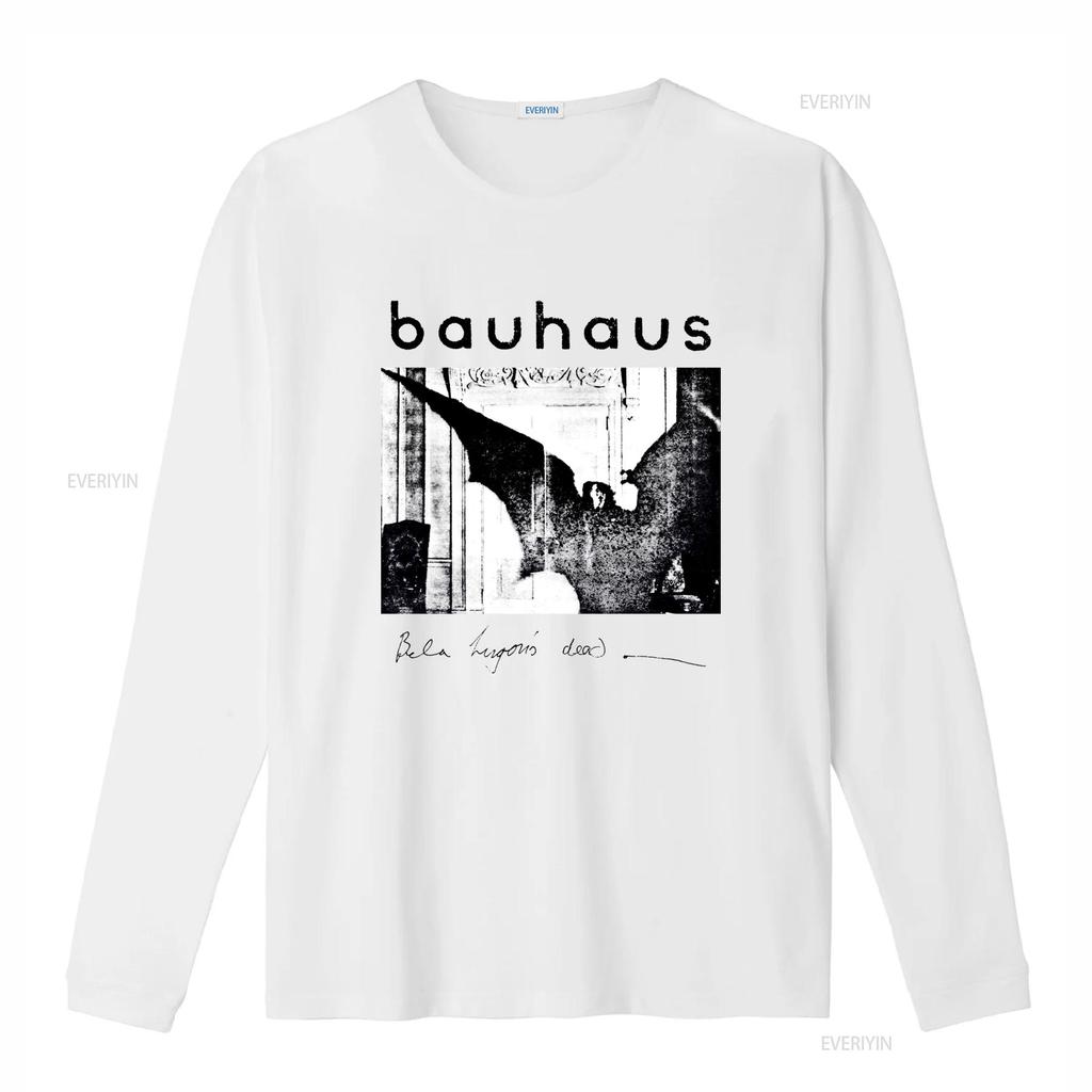 Bauhaus Bela Lugosi Dead T Shirt Cotton White for Men Sizes S To 5XL Vintage Washed Stretched Top For Everyday Wear Homme