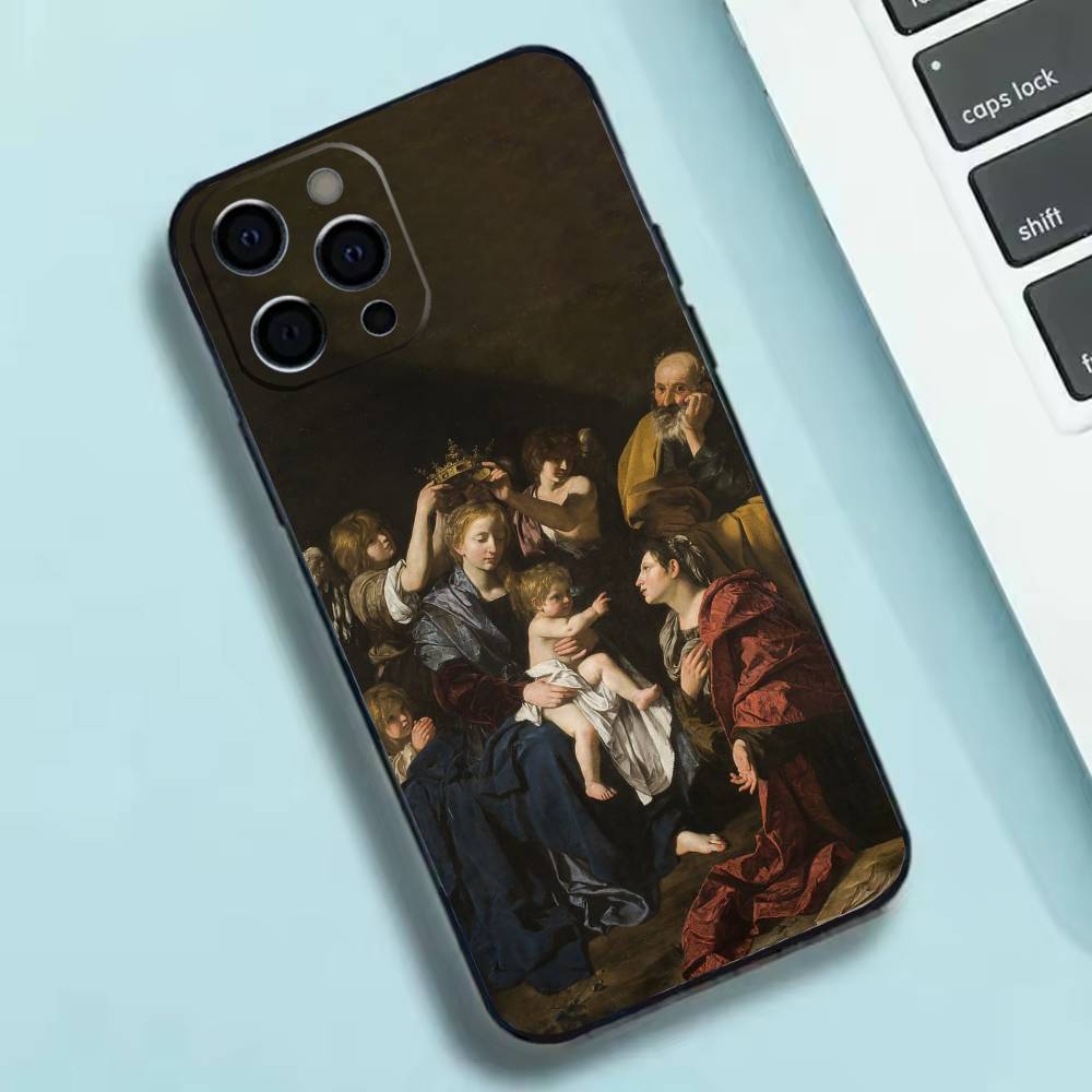 

Caravaggio Paintings Phone Case Silicone Soft For IPhone 17 16 15 14 13 12 11 X XR Plus Pro Max Plus iPhone12PROMAX