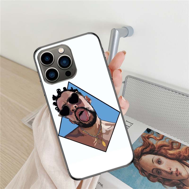 B-Bad B-Bunny Phone Case For Iphone 17 Air 16 15 Pro Max 14 Plus 16E Coque 13 Pro 12 Mini 11 Clear Cover Silicone Cute Shell Sof