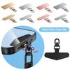 Stainless Steel Phone Lanyard Clip  Patch Ultra-thin Strap Fixed Gasket Case Clip  for Mobile Phone