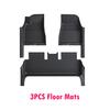 For Tesla Model 3 Highland 2026 2025 Floor Mats with Door Sill Protector Full Cover Floor Liners with Front Rear Cargo Liner