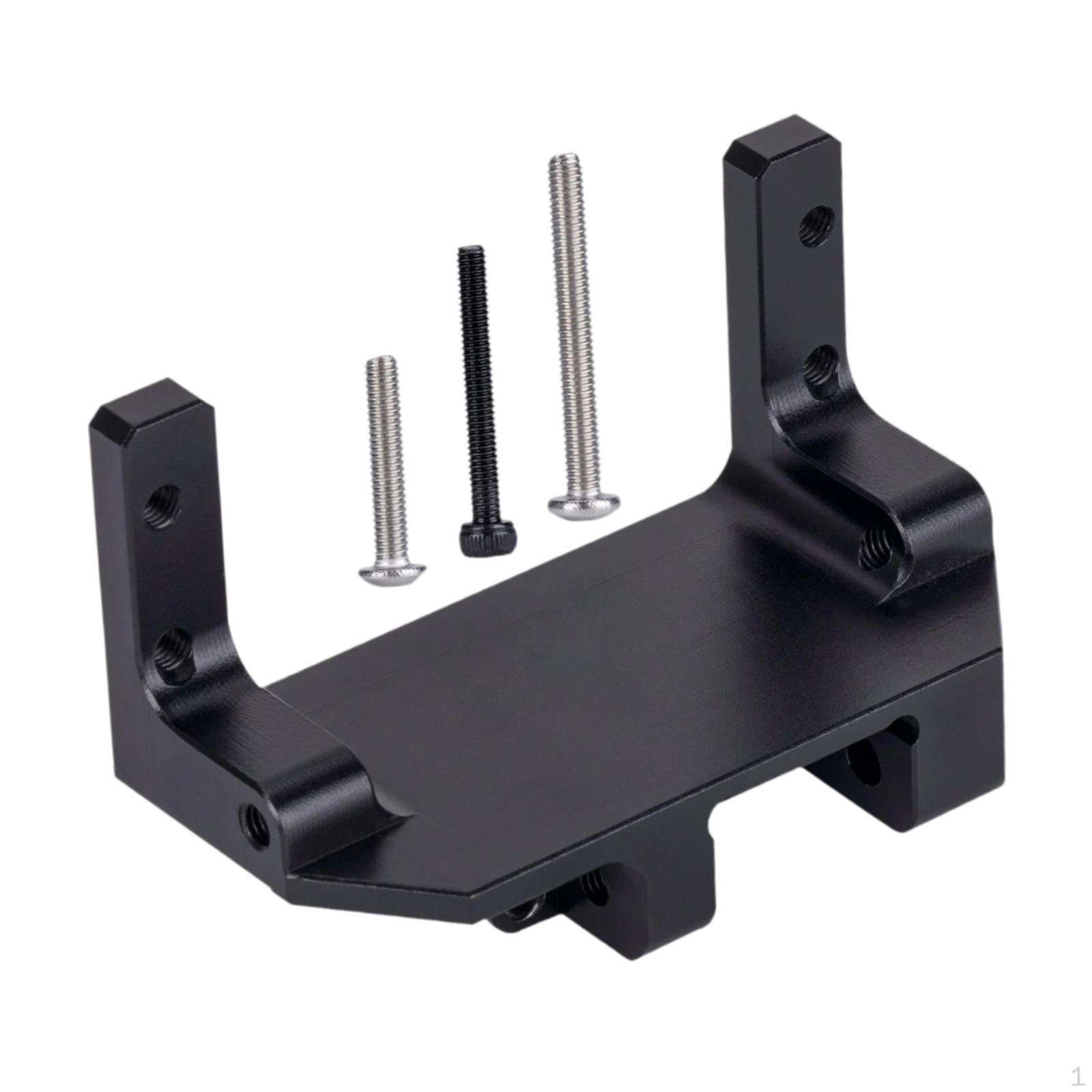 

SCX10 III Servo Axle Mount AR45P Portal 4 Link Suspension, Chassis Mounted Modification Component, чорний