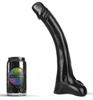 Baldur Dark Crystal Dildo 25 X 5cm - Dark Crystal - Black Dildos