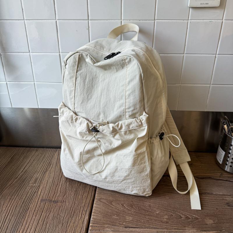 New outdoor ultra-light nylon backpack female literary college student schoolbag versatile leisure travel backpack