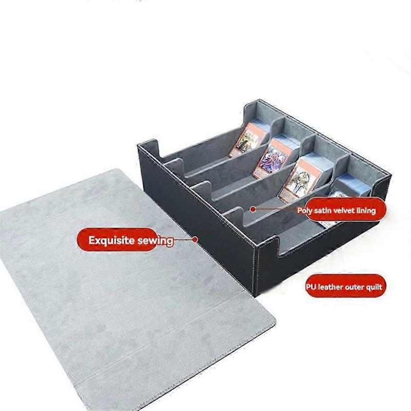 Card Storage Box for Trading Cards with Viewing Window for Magic Game Cards,Card Deck Case Card Hold