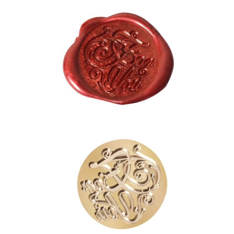 DIY Retro Sealing Wax Seal stamp Happy Birthday Antique Wooden Sealing Scrapbooking Sollos stempel Craft personalised wood stamp