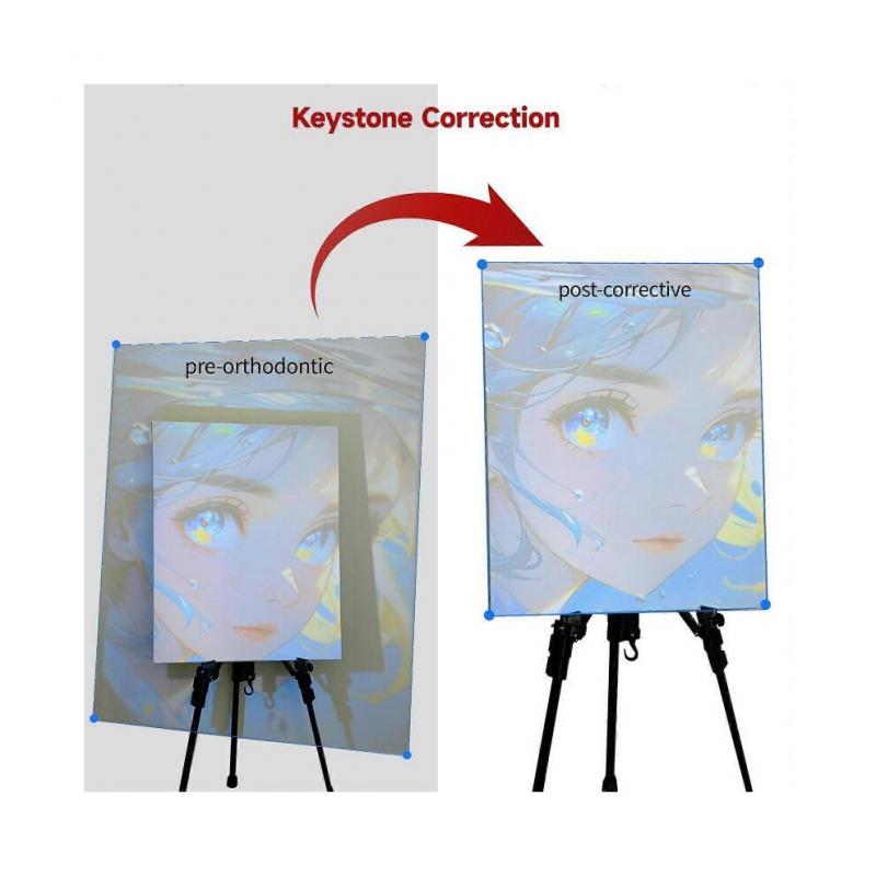 Art Projector for Tracing Drawing Painting Mini Portable Digital Projector for Desktop Canvas Wall Art Supplies for Artists Sketching Tool
