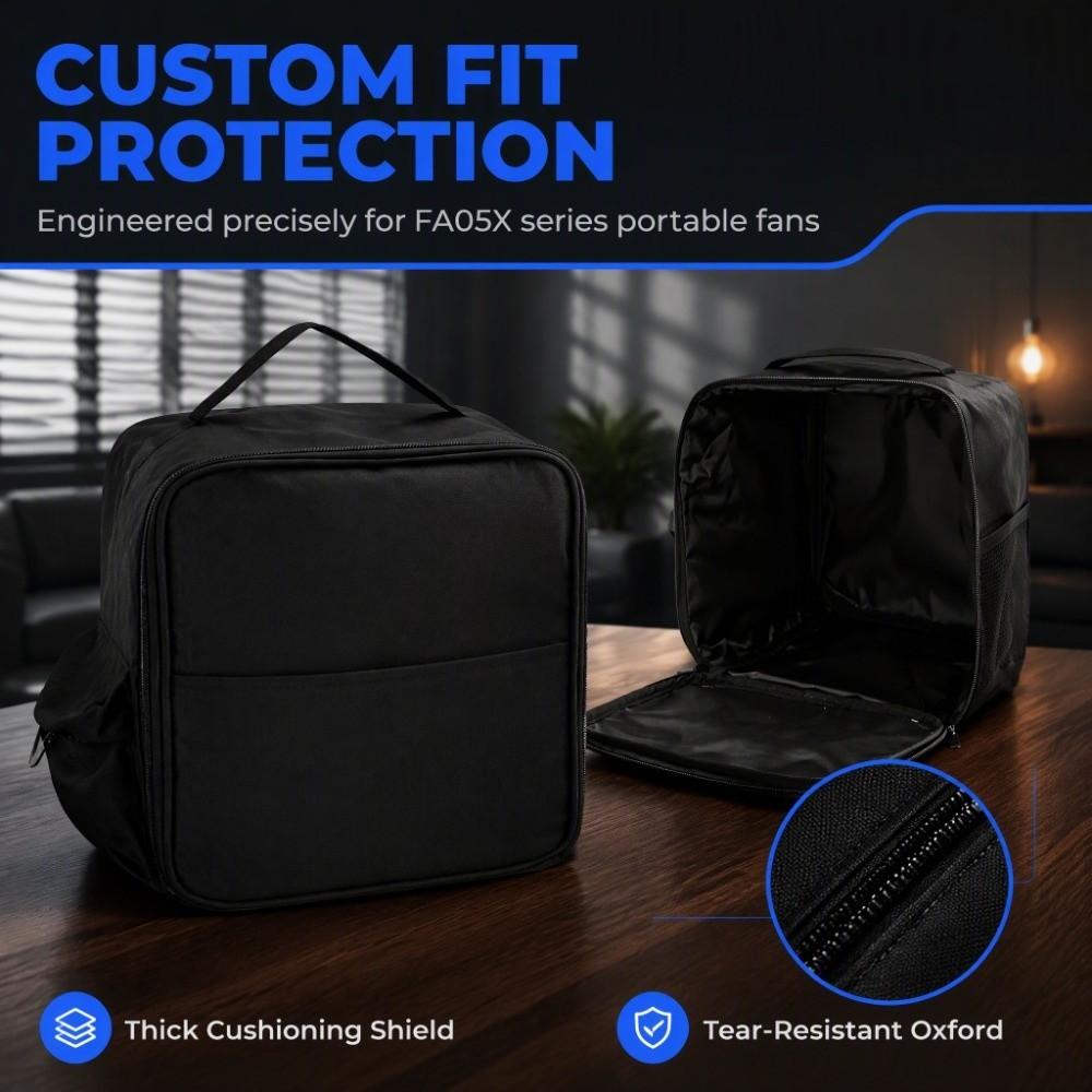 Multiple Pockets Fan Carry Bag Portable Air Circulator Carrying Pouch Fan Storage Case  Picnic