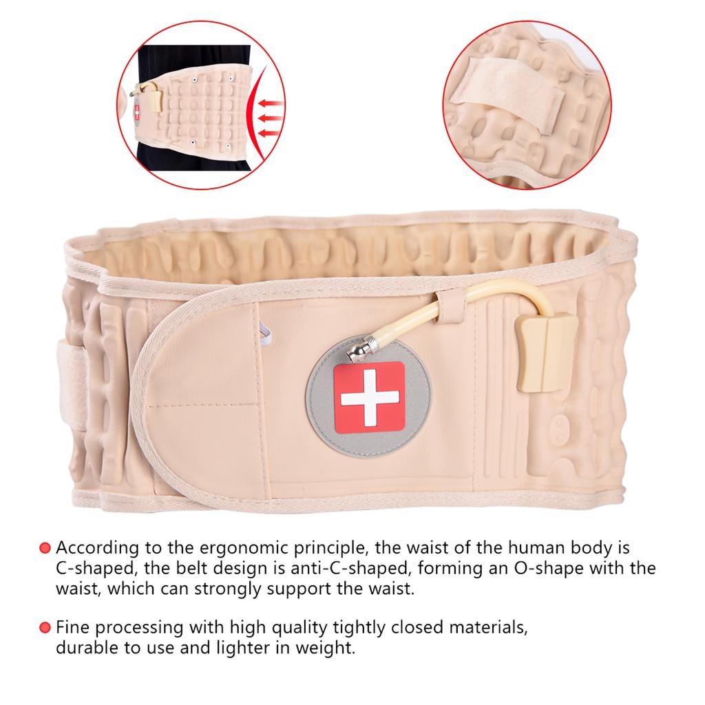 Inflatable Health Care Waist Belt Decompression Pain Relieve Back Belt