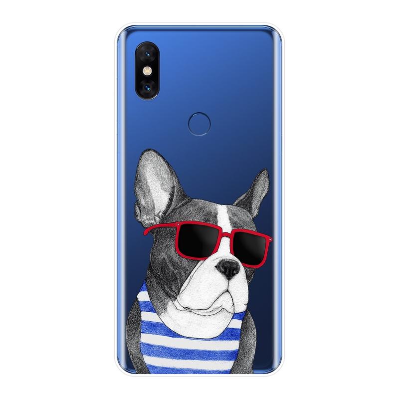 

Мягкая задняя крышка для Xiaomi Mi Max Mix 1 2 2S 3, мопс, собака, кошка, корги, милый кролик, ленивец, силиконовый чехол для телефона для Xiaomi Mi Note 1, 2, 3 Xiaomi Note 3