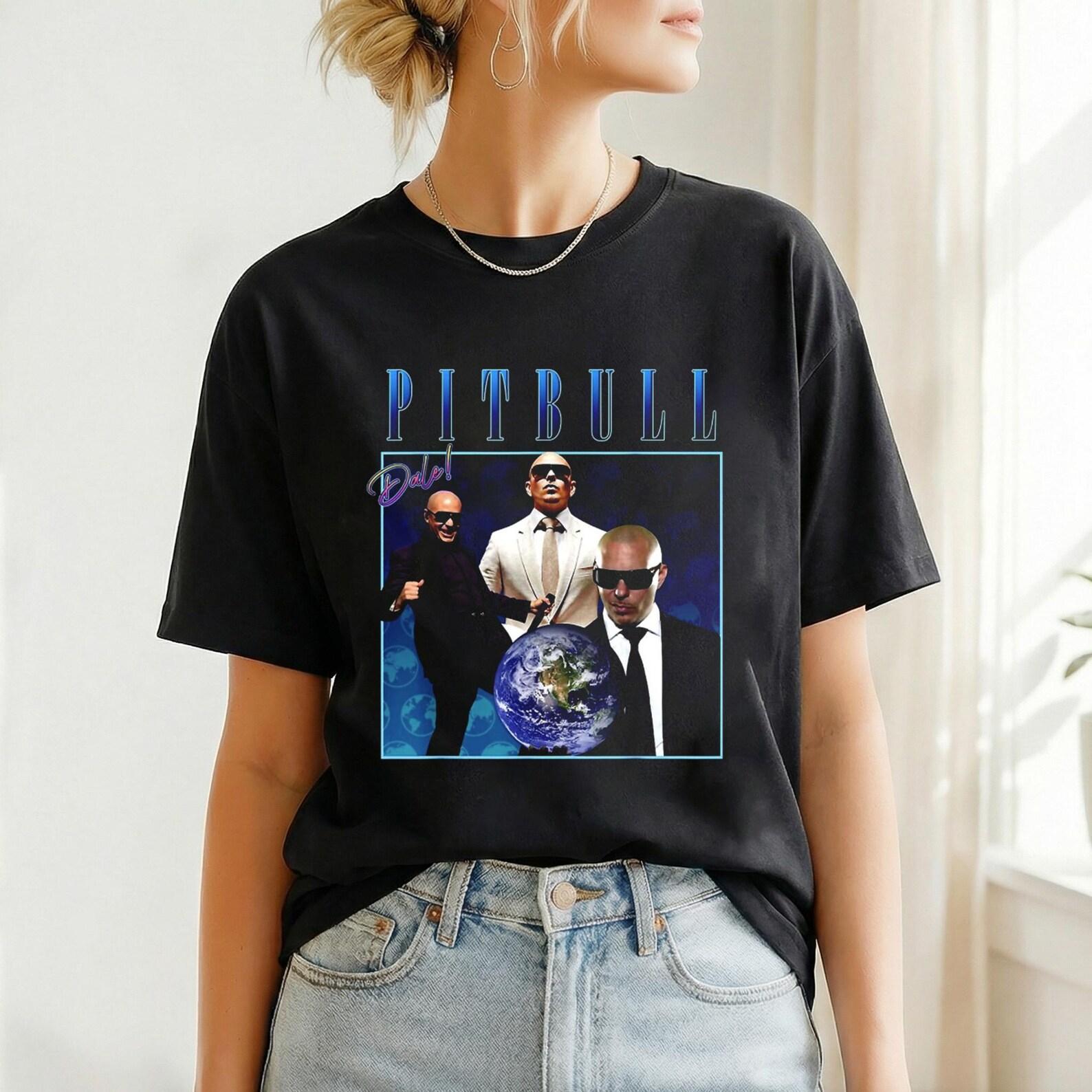 90s Vintage Pitbull Shirt, Pitbull Bootleg Shirt, Pitbull Hiphop Tee, Pitbull Fan Gift, Pitbull Merch, Pitbull Rapper Tee, Pitbull Tour 2026 3XL