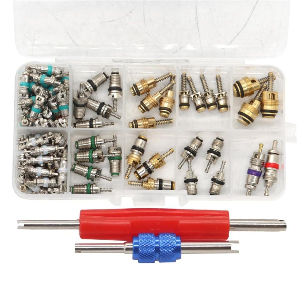 Auto Accessories Automotive Air Conditioning 102Pcs/box HVAC Valves Kit HVAC Systems