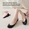 Baumwollboden Bootssocken flacher Rand unsichtbar Damen Sommer dünn rutschfest High Heels Socken