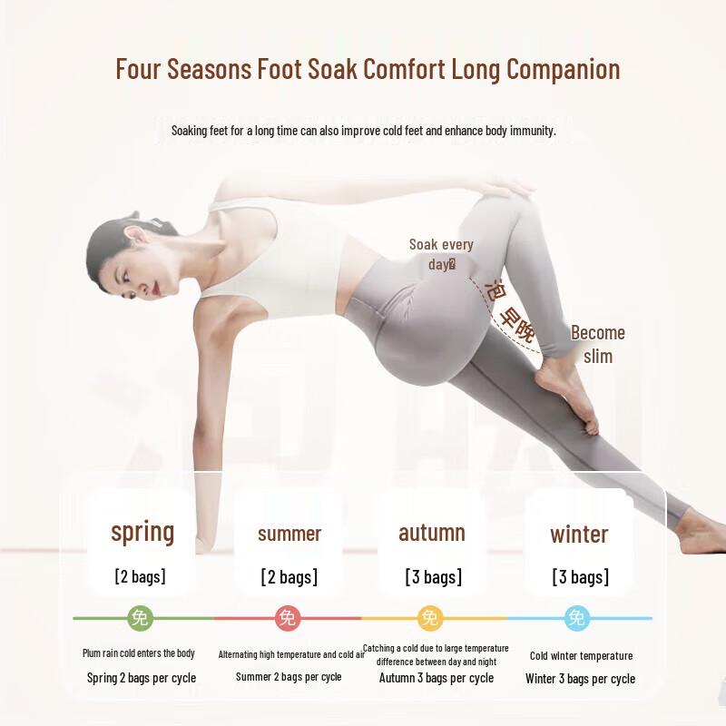 Yao Chen Herbal Ginger & Artemisia Foot Soak Bags