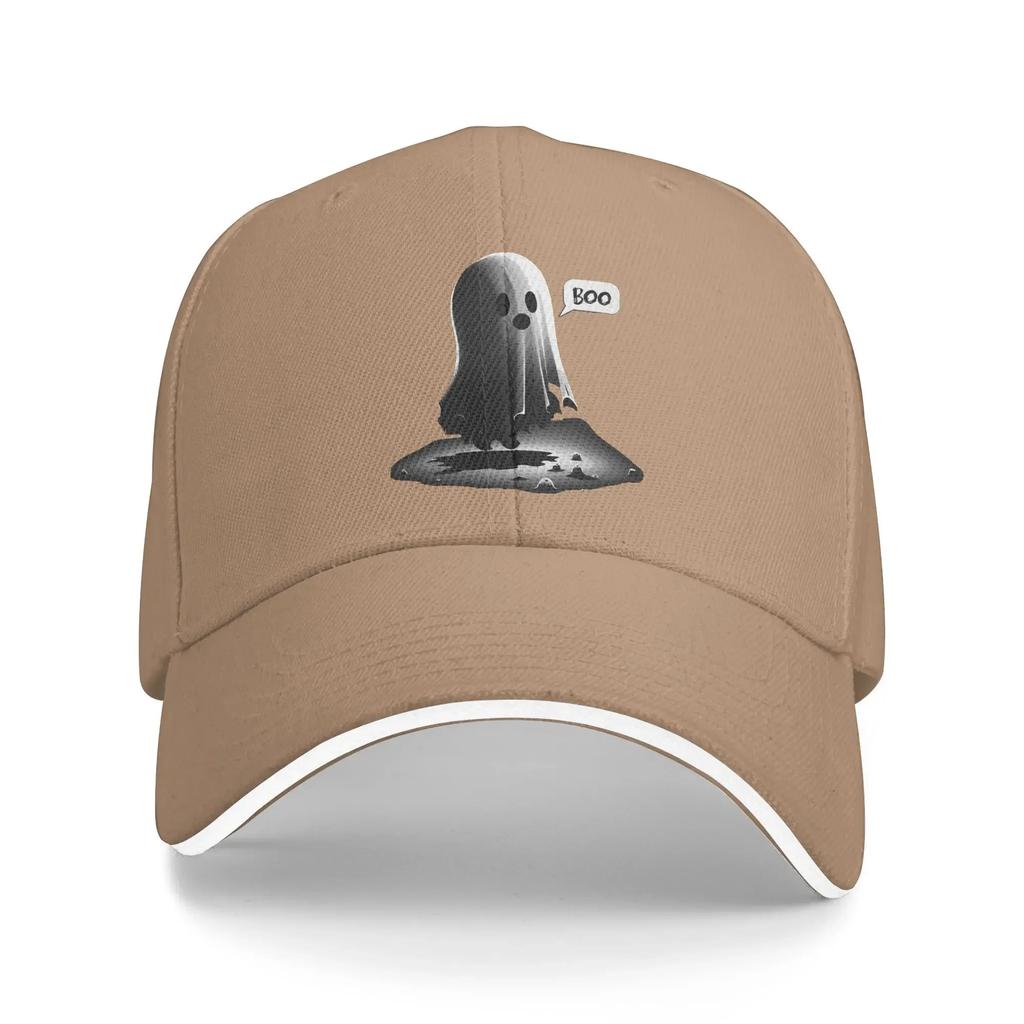 Ghost Of Disapproval Active Boo Baseball Cap  y2k Funny Trucker Hat Summer Unisex Men Running Hippie Snapback Cap