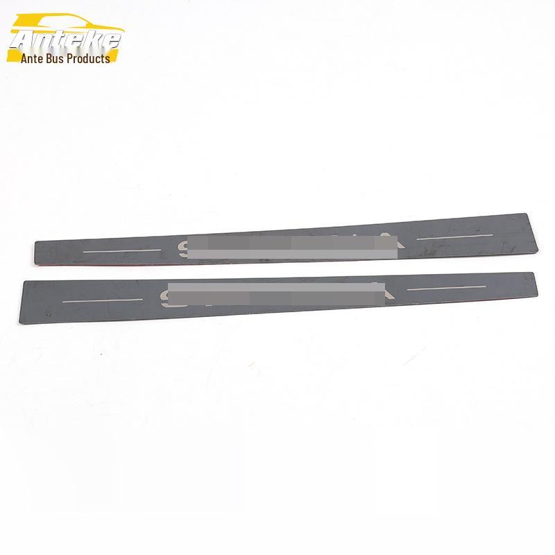 Stainless Steel Tailgate Trunk Guard for 2018 Sienna: Rear Plate Sequin Protection Accessory