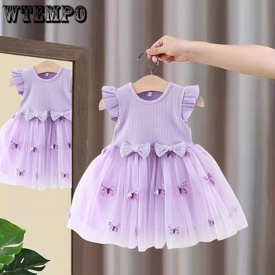 Zomerjurk voor meisjes Modieuze prinsessenjurk voor kinderen Zomerjurk voor baby's