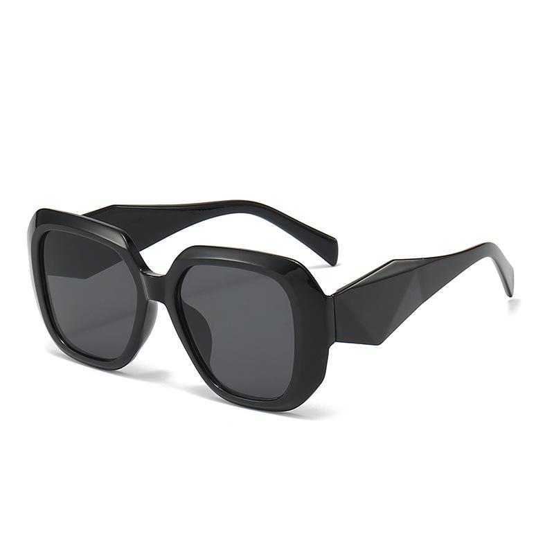 

JYL TS Square Sunglasses With Letter Punk Style For Men Women M5471 A-1790 атласный блеск золотой