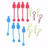4Pcs For 1/10 1/8 Scale Rc Model Car Arrma Granite Kraton 6S Upgrade Parts Silicone Body Clips Retainer
