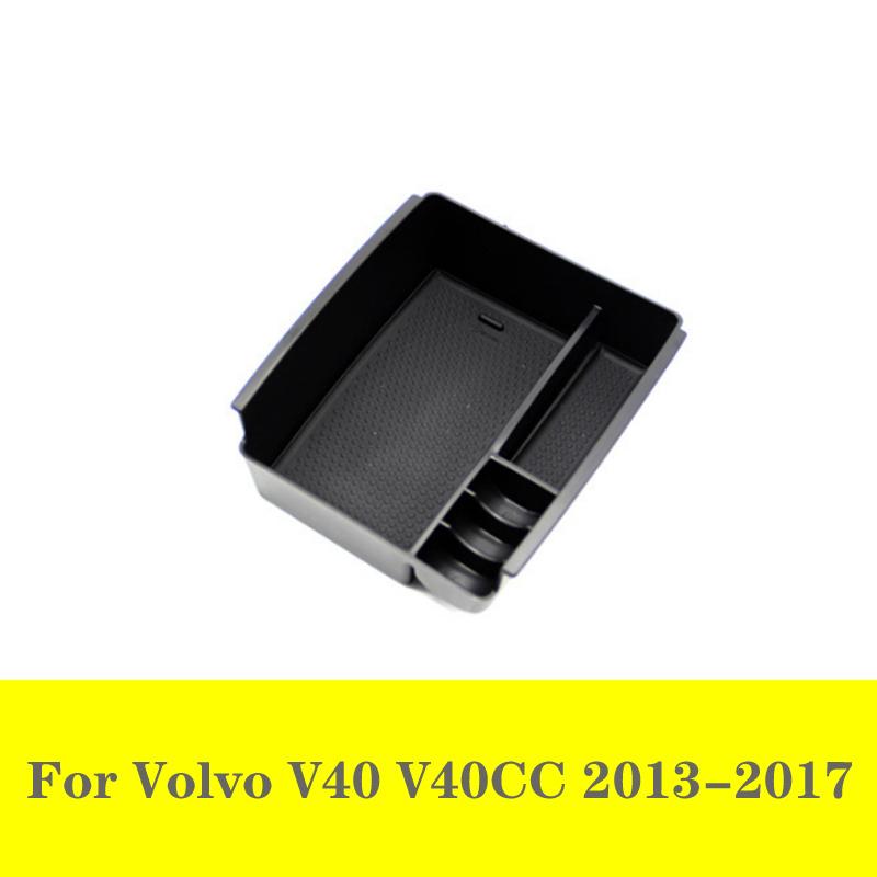 Moje dobré auto Pro Volvo V40 V40CC 2013-2017 Car Středová konzola Loketní opěrka Úložný box Organizér Zásobník Příslušenství 2016 2015