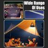 Retro Portable Camping Lantern Waterproof Emergency Light 3 Modes Hanging Tent Lamp Outdoor Hiking Rechargeable Flashlights