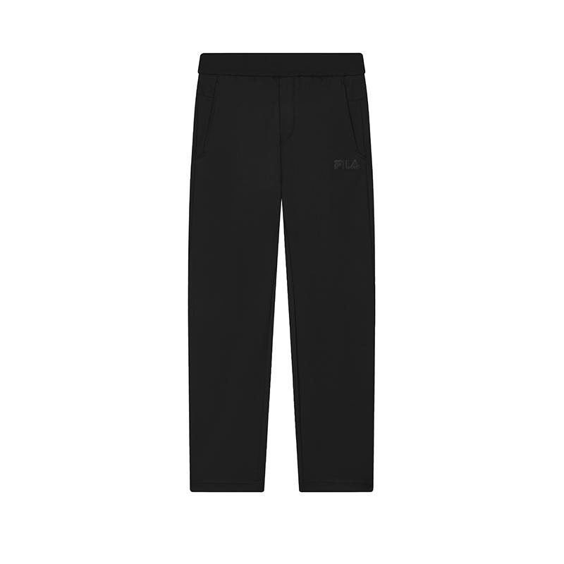 New FILA Heritage Knitted Sweatpants Men's Jet Black F11M438606FBK