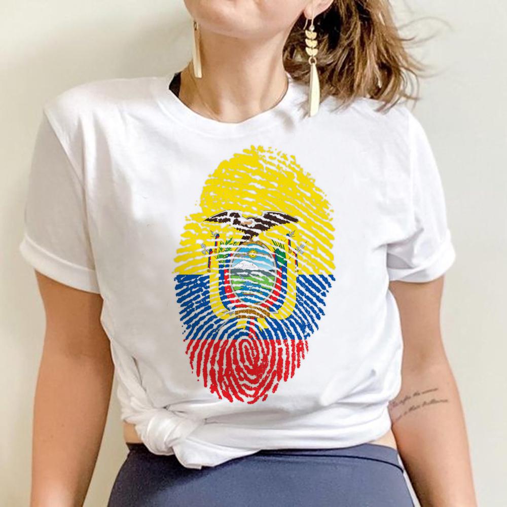 Ecuador Ecuadorian T Shirt Unisex Vintage Harajuku 90s 2000s Graphic Tees Grunge Tops Unisex Tshirt FeUnisex