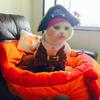 Grappige Huisdierkleding Piraat Hond Kat Kostuum Pak Zeekapitein Verkleedfeest Kleding voor Kat Hond Plus Hoed Huisdier Hond Kostuum