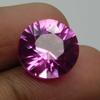 Natural Pink Sapphire Loose Gemstone 10.15 Ct Round Cut September Birthstone for Gem Collections