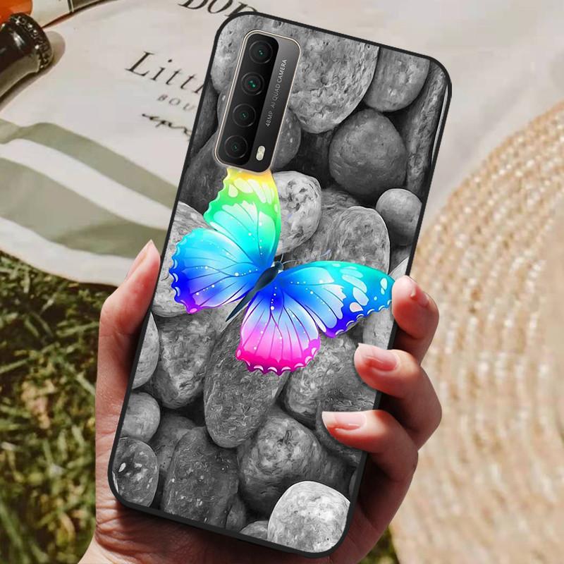 For Huawei P Smart 2021 Case Silicon Back Cover Phone Case For Huawei PSmart 2021 Soft Case P Smart 2021 6.67" Fundas bumper Bag