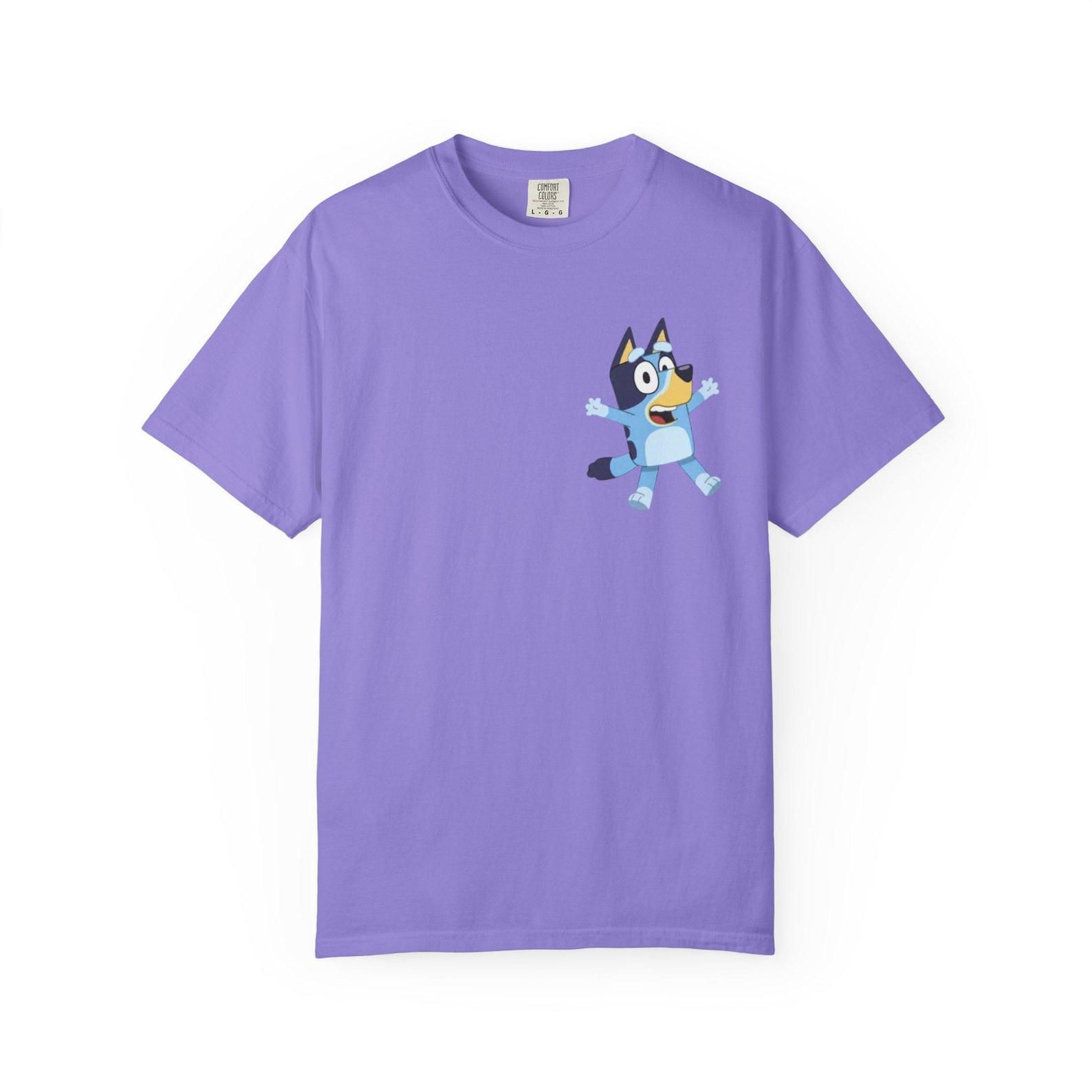 Bluey character artwork T-Shirt | Bluey cartoon tee, kids TV show design 130