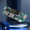18650 Mini Type-C Power Bank Module with Overcharge LED Display Dual USB Lithium Storage Battery Charger Control Board 2A