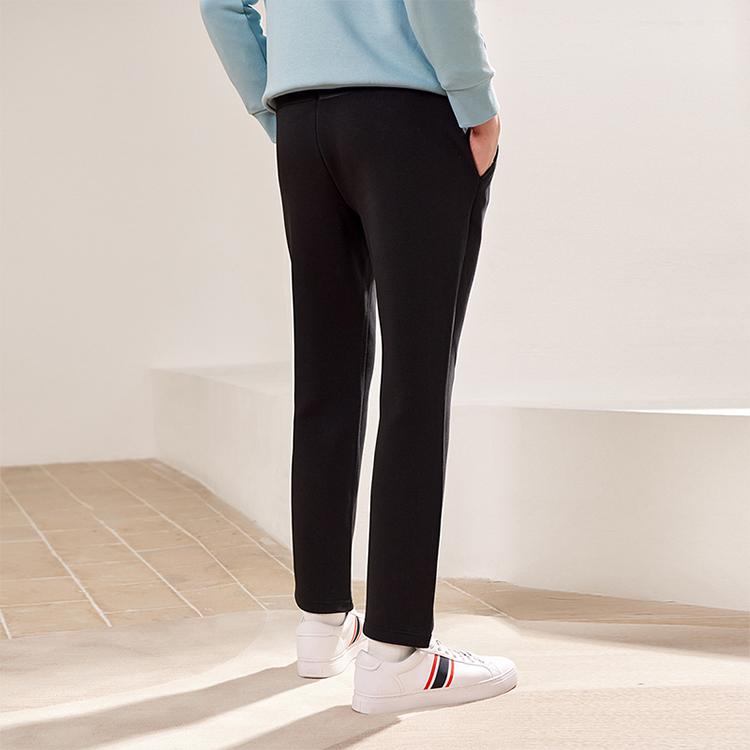 FILA Sports Leisure Knitted Long Pants Men bottoms Black F11M147603FBK