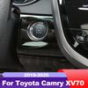 Car One Button Start Engine Cover Trim Frame for Toyota Camry 2018    70 V70 Xv70 Trd Accessories Auto