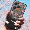 For Blackview Shark 9 5G Cases 3D Relief Flower Emboss Soft Silicone For Blackview Shark 9 5G 3D Cartoon Back Cover Cases Shark9