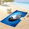 Atalanta Fan Culture Print Beach Towel, Large Soft Quick Dry Towel for Beach Camping Swimming