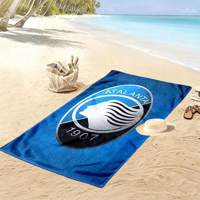 Atalanta Fan Culture Print Beach Towel, Large Soft Quick Dry Towel for Beach Camping Swimming