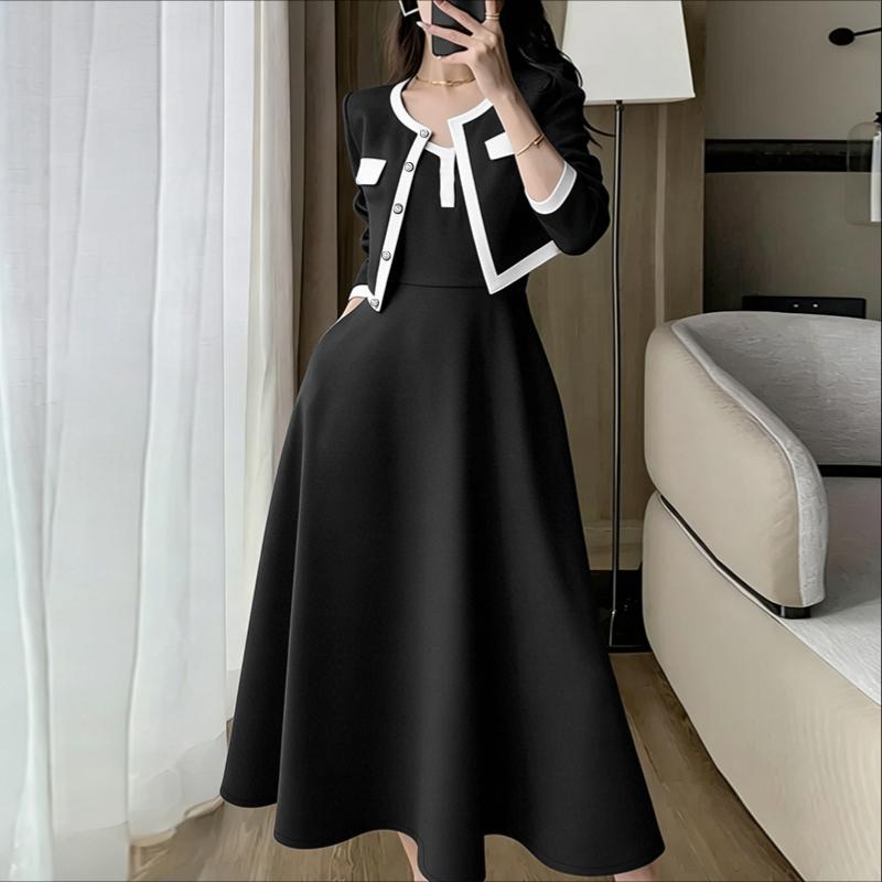ZANZEA Women Thin Outwear and Sleeveless Dress Fashion Two Piece Suit Sets