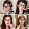 Trendy Unisex Korean-Style Myopia Glasses with High-End Anti-Blue Light Frames