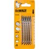 Dewalt Jigsaw Blade. 100X4Mm T101D Wood 5Pcs.